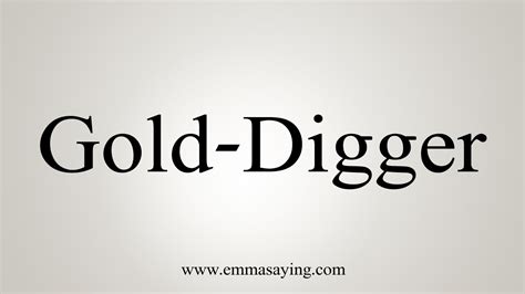 how to say gold digger in chinese|How to say gold digger in Chinese .